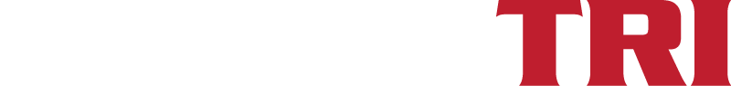 RogueTri logo white and red
